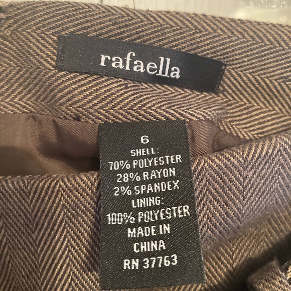 Rafaella Brown Pencil Skirt - Picture 4 of 4